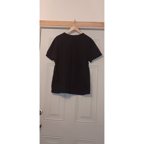 Bob Ross No Mistakes Just Happy Accidents Art T-Shirt Black Regular Fit Large - Picture 2 of 3